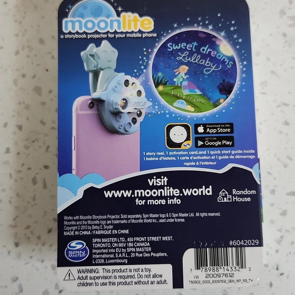 Moonlite Storybook Projector Reels